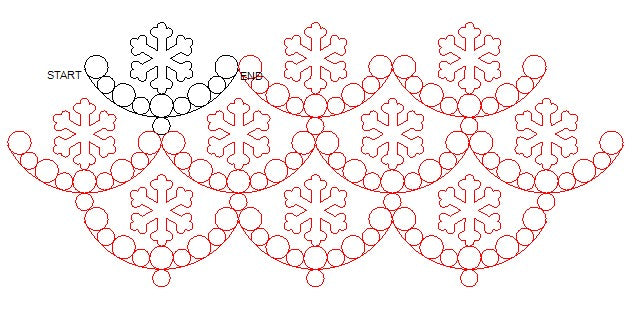 E2E Christmas Snowflake