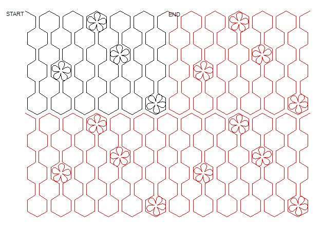 E2E Hexie Flower